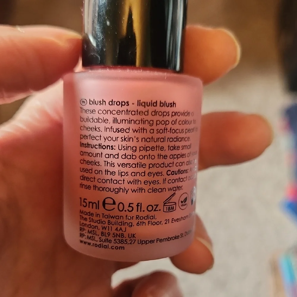 Rodial liquid Blush Drops - Soft Pink